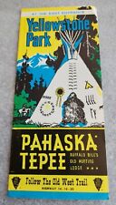 Buffalo Bill's Hunting Lodge PAHASKA TEPEE  YELLOWSTONE PARK  Brochure  picture