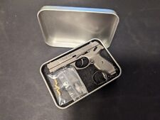1/3 Staccato 2011 Replica Firearm Keychain With Movable Parts, & Bullets Silver  picture