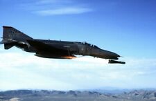 US Air Force USAF F-4E Phantom II aircraft AGM-65 Maverick missile 12X18 Photo picture