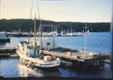 1973 Victoria BC Ferry Boats Standard Oil Sign Lot of 3 35mm Slides Canada picture