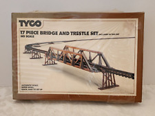 TYCO HO SCALE-17 Piece Bridge And Trestle Set #907 picture