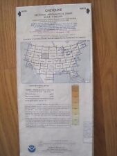 1983 Aeronautical Map Cheyenne Wyoming Sectional By NOAA picture
