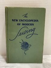 1946 The New Encyclopedia of Modern Sewing Hardcover Third Edition VTG picture