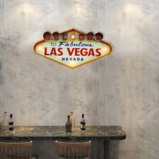 Retro Neon Sign Vintage Look Light Welcome To Fabulous Las Vegas Wall Decoration picture