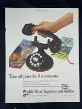 Magazine Ad* - 1948 - Pan American Airways - 6 Continents - (#2) picture