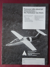 2/1984 PUB RFB RHEIN AIRCRAFT BUILDING FAN TRAINER D-EATJ TRAINER AIRCRAFT ORIGINAL AD picture