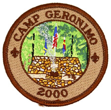 MINT 2000 Camp Geronimo Patch Grand Canyon Council Arizona AZ Boy Scouts BSA picture