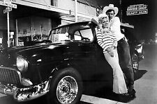 American Graffiti Harrison Ford next to 55 Chevy 24x36 Poster picture