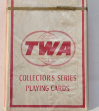 Vintage TWA Collector's Series Playing Cards Douglas DC-3 1937 NEW Sealed picture