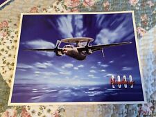 8 x 10 Color Photo Card Northrop Grumman Hawkeye 2000  3/98 picture