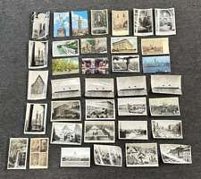 Lot 36 Vintage 50s & 60s Unposted Standard Size Postcards ~ USA, Europe & Canada picture
