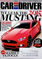 WE LEAK THE 2015 MUSTANG - CAR AND DRIVER MAGAZINE, DECEMBER 2013 picture