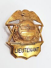 Vintage BOEING Aviation Lieutenant Badge - Security Totem OBSOLETE COLLECTIBLE picture