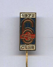 47th ISDT CZECHOSLOVAKIA 1972 Six Days ENDURO Motorcycle PIN Badge ISDE FIM ver4 picture