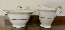 Theodore Haviland New York CONCORDE Creamer and Lidded Sugar Bowl Set EUC picture