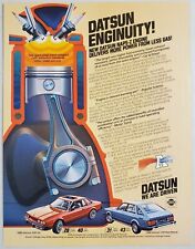 1993 Print Ad Datsun 200-SX & 510 Hatchback Cars Enginuity picture