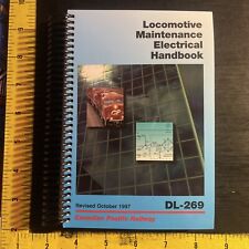 Canadian Pacific Railway Locomotive Maintenance Electrical Handbook DL-269 picture