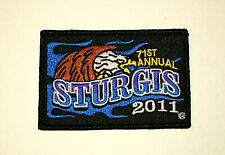 71st Annual Sturgis MotorCycle Meet Event 2011 Cloth Jacket Patch New NOS picture