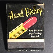 Hazel Bishop Nail Polish Matchbook c1950's Full 20-Strike Very Scarce picture
