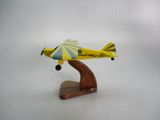 PA-18 Super Cub Piper Aircraft Desktop Mahogany Kiln Dried Wood Model Small New picture