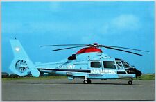 Helicopter Eurocopter (Aerosp.) SA365N2 Dauphin 2 OY-HMY (cn 6446) Postcard picture