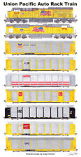 Union Pacific Auto Rack Train 9 magnets by Andy Fletcher picture