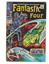 Fantastic Four #74 1968 VG+ Flat and Tight Galactus and Silver Surfer Combine picture