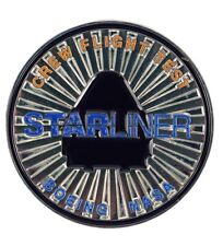 Boeing CST-100 Starliner Crew Flight Test Coin & Patch Set NASA ULA  *FREE Ship* picture