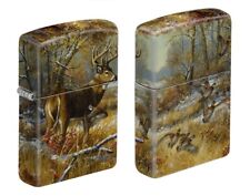 Zippo 5809, Linda Pickens Whitetail Deer Design,  540 Process Lighter picture