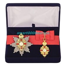 Badge and star of the Order of Franz Joseph in a gift box. Austria-Hungar. Repro picture
