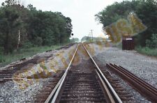 Vtg 1988 Train Slide Railroad Tracks X2H055 picture