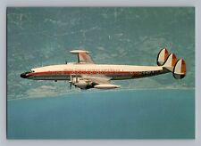 Aviation Airplane Postcard Iberia Lineas Airlines San Juan EC-AMP Lockheed Q2 picture