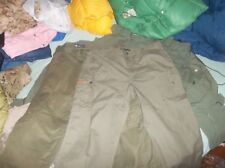 TWO 2 Pair German Combat Pant Ensemble Olive Wool Lined  & Alpha Green Fast Dry picture