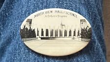Scarce 1933 Chicago World's Fair North View Of Hall Of Science 2 3/4