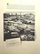 Liberty Mutual Insurance Co Aircraft Plant Risk Management Vintage Print Ad 1941 picture