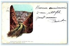 1920 Climbing Giant's Ladder, Switzerland Trail, Colorado CO Posted Postcard picture