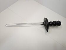 Vintage Handmade Glass Sword Rare 15 Inch Long picture