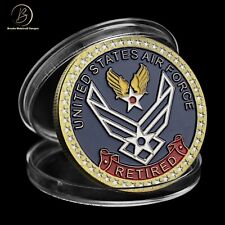 Air Force Retired Challenge Coin picture