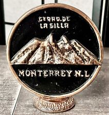 Cierro De La Silla Monterrey 9” X 8” Copper Plaque Souvenir picture