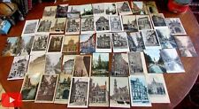 Amsterdam Holland 50 old postcards c.1910-50's nice city views great lot picture