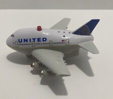 Daron United Airlines Pullback Toy With Lights & Jet Sound 4.25