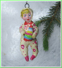🎄Vintage antique Christmas spun cotton ornament figure #145241 picture