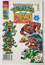 Archie Comics TEENAGE MUTANT NINJA TURTLES MEET THE CONSERVATION CORPS 1 FN 1992 picture