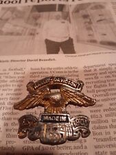 Vintage Harley Davidson Brass Medallion picture