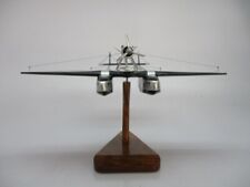 S-55X Savoia-Marchetti Aircraft Desktop Mahogany Kiln Dried Wood Model Small New picture