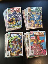 HUGE LOT OF 54 Warlock Comic Books Sleeved & Boarded  picture