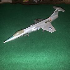 Vintage USAF Lockheed F-104 Starfighter Jet Airplane Desk Model Topping Precise picture