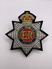 Greater Manchester Police King’s Crown Blazer Badge  Embroidered Replica Badges picture