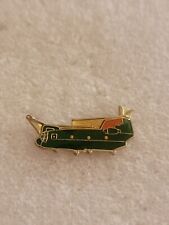 Boeing CH-47 Chinook Helicopter US Army Enamel Lapel Pin Single Clutch Back picture