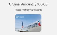 American Airlines Gift Card - $100 never expire - Email delivery picture